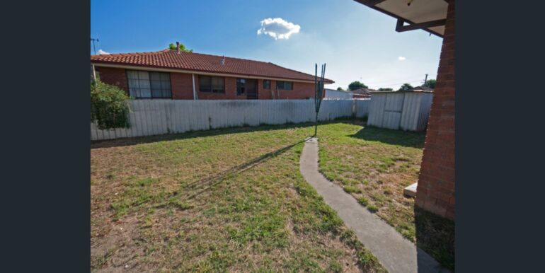 rear yard